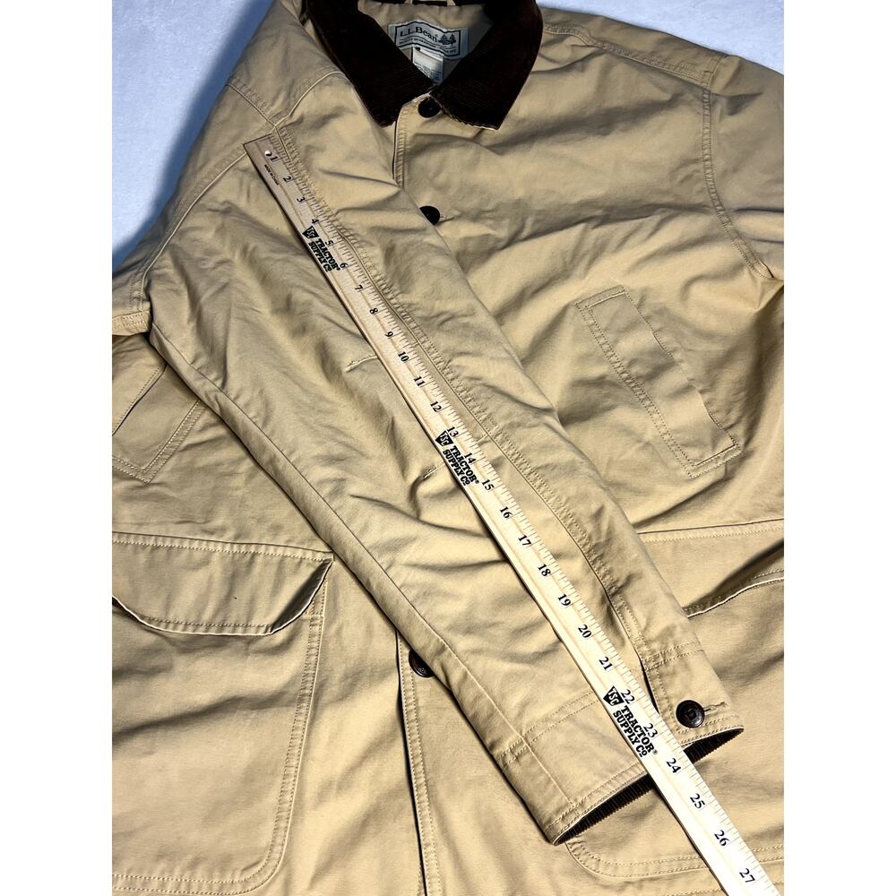 LL Bean Barn Chore Jacket 0WY20 Field Coat Thinsulate Quilted Lining Mens XXL - Picture 11 of 12